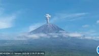 Gunung Semeru Erupsi Empat Kali, Tinggi Letusan Capai 1 Kilometer