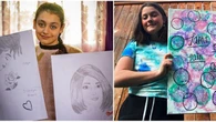 How 2 girls from worlds apart are sharing their passion for art