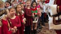 March of the Elves (okay, a bunch of really cute P.E.I. students) delights seniors for Christmas