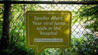 Officials hope to deter Lynn Canyon cliff jumping with new signs aimed at youth