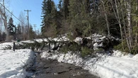 Minor landslide along clay cliffs in downtown Whitehorse, officials monitoring area