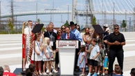 Gordie Howe’s family, Tecumseh trucking company will be the first to cross the bridge today