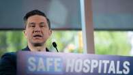 Poilievre promises legislation to prevent exemptions for illicit drug use in hospitals