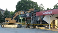 Excavator damages Scarborough Scotiabank in possible break-in attempt: police
