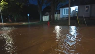 Watermain break turns east Hamilton neighbourhood into muddy river