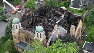St. Anne's Church marks a year since final service in 'gem of a building' lost to fire