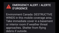 Environment Canada issues thunderstorm warning for northern, central Alberta