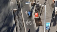 What vehicles are allowed in bike lanes? In Toronto, there is no one answer