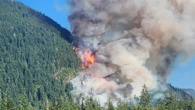 New wildfire on Vancouver Island grows aggressively, knocking out power for hundreds