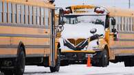 Overnight snow leads to school bus cancellations in Waterloo region, Guelph