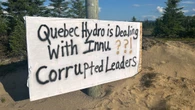 Hydro-Québec suspends work at Gull Island as Innu protesters block site