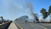 All lanes closed on 401 westbound near Woodstock following crash