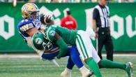 Saskatchewan Roughriders edge out win over Winnipeg Blue Bombers after dramatic 4th quarter finish