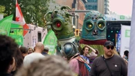 Singers, skateboarders and aliens take to the streets for Supercrawl