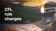 Sask. Roughriders CEO speaks to media after CFL announces rule changes