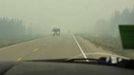 Wildfire smoke closes Hwy 1 between Enterprise, N.W.T., and Alberta