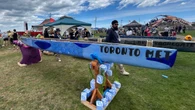 Engineering students put concrete canoes to the test in Shediac