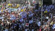 Israelis continue protests after hostages killed as general strike for ceasefire deal ordered to end