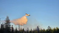 2 cabins burned in wildfire near Fort Smith