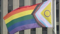 Toronto officials raise Progress Pride flag at city hall to kick off month of festivities