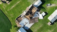 'Significant damage': Tornado researchers outline 9-km downburst path near Chatham