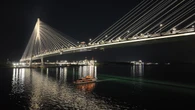 Why the Gordie Howe International Bridge has looked different at night recently