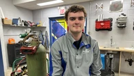 Tecumseh high school student applies welding skills working on Tesla's new Cybercab