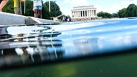 Days after Trump's 'fantastic' fixes, iconic D.C. reflecting pool stinks, is peeling