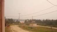 Hundreds flee as shift in winds blows raging wildfire closer to Marcel Colomb First Nation