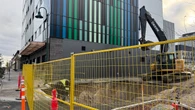 Developer breaks ground on hydrant vault in downtown Yellowknife after city funding denied
