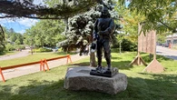 Amid wider statue debate, Gatineau quietly reinstalls monument to Samuel de Champlain