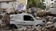 An up-close look at airstrike damage in Lebanon