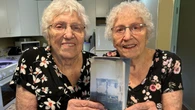 98-year-old Grunthal twins happy to still be teasing each other, living next door