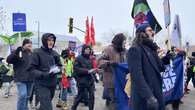 Demonstrators accuse Amazon of union-busting, call for boycott at Montreal rally