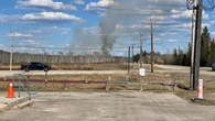 Fort Smith, N.W.T., issues wildfire evacuation alert over fire burning on east end