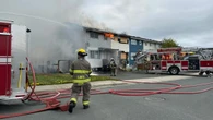 St. John's crews battle fire at attached homes in Blackwood Place