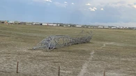 Severe thunderstorm in southern Alberta downs power lines, damages cars
