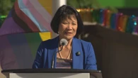 Mayor raises Pride Flag at city hall, gives key to city to faith leaders who stood up for equality