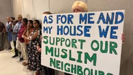 ‘Hate has no place in Clarington’: Residents rally to support Muslim neighbours targeted by threats, rumours