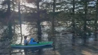 Northwest Sask. communities dry up after flooding invaded streets, made for unique kayaking