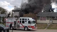 Prince Albert house fire kills dog, displaces family