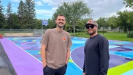 Saskatoon's Buena Vista basketball court gets new look, new focus on culture and community