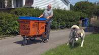 Most homeless shelters don't allow pets. This man is walking his dog across Canada to change that