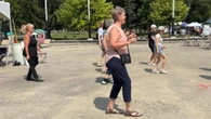 Sticky fingers and stomping feet: London's Ribfest hosts line dancing for the first time