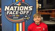 Young N.B. hockey player shares ice with Team Canada during 4 Nations final