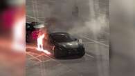 London police investigate "suspicious" Tesla fire in mall parking lot