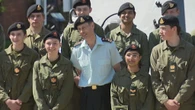Duke of Edinburgh meets P.E.I. cadets during the 2nd day of his visit to Prince Edward Island