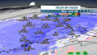 Heavy snowfall in store for much of New Brunswick