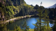 Search underway for 2 paddleboarders who fell into lake near Squamish, police say