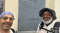 Black hiker calls on others to join him on walk to northern end of the Underground Railway